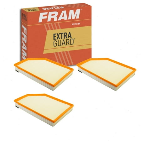3 pc FRAM CA10498 Extra Guard Air Filters for 042-1769 17801-38040 AF1567 PA-5833 SA10996 VA5833 Intake Inlet Manifold Fuel Delivery Filters