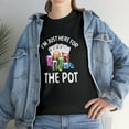 thumbnail image 7 of I'm Just Here For The Pot Shirt, Christmas Gift, Poker, Casino Tee -ID: 818, 7 of 7
