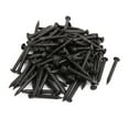 thumbnail image 2 of 1-inch Length Carbon Steel Point Tip Wall Cement Nail Black 100pcs, 2 of 4