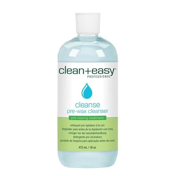 Clean   Easy Pre Wax Cleanser, Pre Waxing Treatment for Smooth Hair Removal, 16 oz