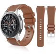 thumbnail image 1 of Compatible con bandas de reloj Samsung Galaxy de 46 mm/Gear S3 Frontier, bandas de reloj clásicas/reloj Galaxy de 3 bandas de 45 mm, pulsera de silicona suave de 22 mm Spo, 1 of 5