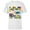 White, variant on Disney and Pixar’s Character Grid Happy Holidays - Short Sleeve T-Shirt for Kids – Customized-White