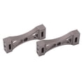 thumbnail image 2 of piezas de vigas de metal RC de 53 mm de longitud, soporte central fijo de aluminio para WPL B14 B16 B36 Q60 Q61, color titanio, 2 of 14
