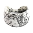 thumbnail image 2 of Prolriy Bandana Headbands for Women Running Yoga Headband Exercise Headband Non-Slip Hair Ladies Elastic Knotted Elastic Hijab Headband Wide Wicking Sports Headband Hair Accessories for Women, 2 of 3