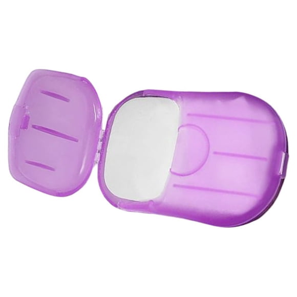 Vogacara 20 unidades/caja de papel para lavar a mano, portátil, de Color sólido, reemplazo de un solo uso, para viajar, barbacoa, Camping, Type3 NO3