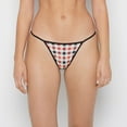 thumbnail image 1 of Ultrasoft Modal G-String Panty in Soft Winter Gingham, 1 of 5