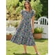 thumbnail image 2 of Vestido de verano Zeagoo 2025 para mujer de manga corta con bolsillos, 2 of 6