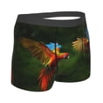 thumbnail image 3 of Naloa Hybrid Parrot in the Forest Print Mens Underwear - Boxers for Men, Classic Briefs for Men, 3 of 9