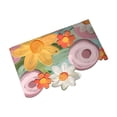 thumbnail image 2 of Non slip Quick Dry Bathroom Mat - Super Absorbent Low Profile Easy to Clean Polyester Mat 24x16 Inch, Anti Slip Rubber Bottom for Bathroom Kitchen Entryway, Multi Color, 2 of 6