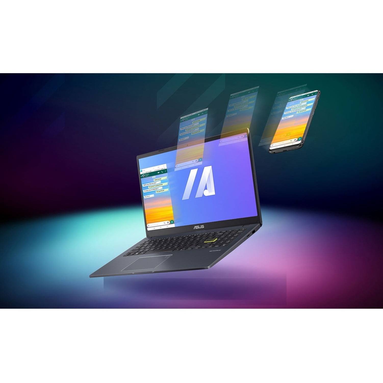 ASUS 15.6" 1080P PC Laptop, Intel Celeron N4020, 4GB RAM, 64GB HD, Windows 11 Home, Star Black, L510MA-DS02