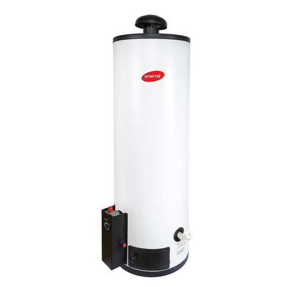 Calentador de depósito Enerhit 80 L para gas LP blanco