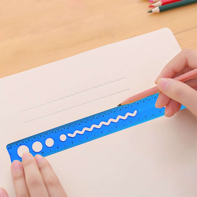 WRXMIJNHGSA Office&Craft&Stationery Under $5 Soft Ruler Student Stationery 30cm Ruler Multi Functional School Supplies Measuring Soft Ruler