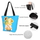 thumbnail image 4 of Fotbe Sunflower Gnomes 3 Bolsa de Playa con Estampado, Bolsa de Hombro, Bolsa de Mano Espaciosa, Bolsa de Viaje Ligera, Bolsa de Compras Versátil, 4 of 6