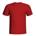 thumbnail image 5 of Lilgiuy Men's Muscle T Shirts Casual Solid Color Short Sleeve Round Neck Loose Lightweight Workout Tee Shirts for Gym Wear, 5 of 5