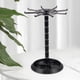 thumbnail image 5 of Organizador de árbol de joyería perfecl estante de almacenamiento giratorio alto negro, 5 of 8