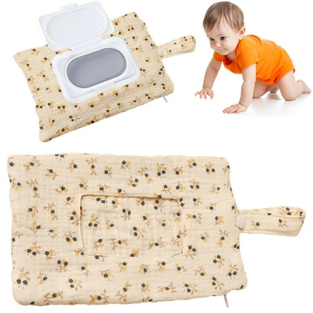 Storage Bins Clear View Storage Modern Home Office Baby Wipe Holder Portable Wipe Dispenser Strollers Storage Bag Container Double Layer Travel Carry Case