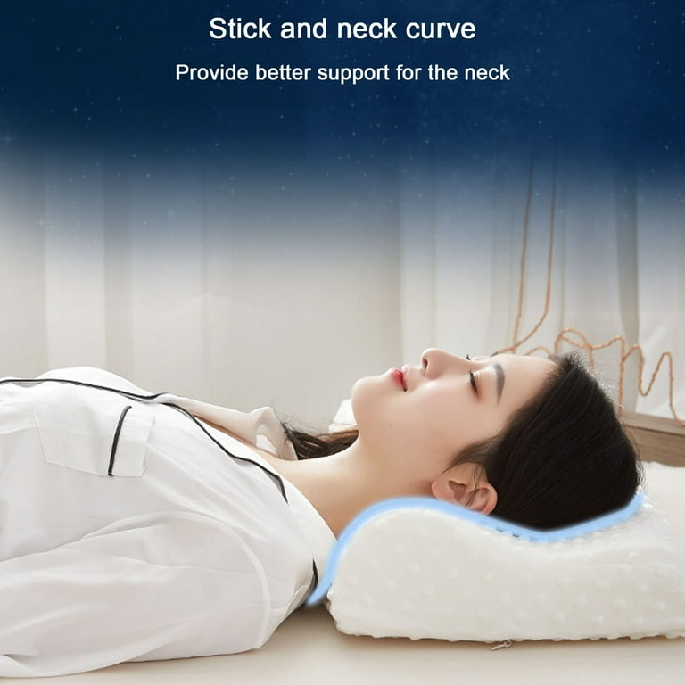 Pompotops Memory Foam Mote Neck Pillow Core Shape Memory Foam