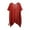 Red, variant on 2025 Beach Swimwear Crochet Cover up Women's Summer Batwing Sleeve Swimsuit Bikini Tops Tees Bathing Suit Coverups