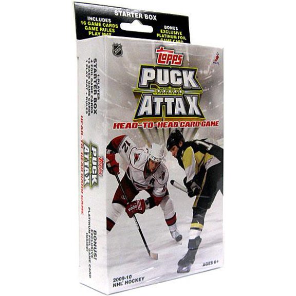 Collectible NFL 2009 NHL Puck Attax Starter Box
