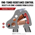 thumbnail image 4 of GD IRON GRIP Entrenador de fuerza de agarre Fortalecedor de agarre de mano ajustable Ejercitador de agarre de mano Fortalecedores de muñeca Silencioso y duradero - Entrenamiento de fuerza de antebrazo, 4 of 8