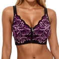 thumbnail image 1 of Brasier Sujetador Push up sin Aros con Cierre Frontal, Realce, Cobertura Lateral, Espalda Suave, Comodidad para Uso Diario. Mediana, 1 of 5