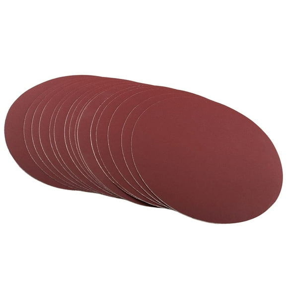 Utoolmart 8" Hook and Loop Sanding Discs 240 Grit Aluminum Oxide Sandpaper for Random Orbit Sander Wood Metal Auto Dry Polishing 15pcs