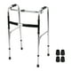 thumbnail image 2 of Andador Plegable Para Personas Mayores, Almohadilla Para El Pie Grande, Soporte De Carga Fuerte, Ajuste De Altura, Andador Plegable De Acero Inoxidable, Mantiene La Seguridad Para, 2 of 7