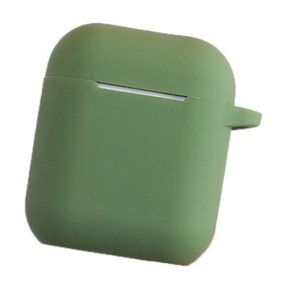 Earphone Charging Case Protector Anti-lost Silicone Charging case cover Case Solid Color Design Protective Cover Replacement For AirPods
