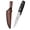 Black, variant on Multipurpose Camping Knife Set Boning Knife Fruit Knife for Outdoor BBQ Meat Cutting Vegetables