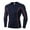 Navy, variant on BXINGOHAI Sport Sweatshirt For Men Quick Dry Pullover Tops Crewneck Slim Fit Long Sleeve Shirts 2024 Running Gym Bottoming Sweatshirts Black,S