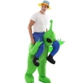 thumbnail image 2 of Disfraz inflable de dinosaurio alienígena para pareja doble para Halloween, 2 of 6