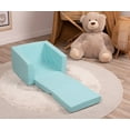 thumbnail image 3 of Delsit Kids Couch for Toddlers - 2 in 1 Convertible Foam Armchair to Lounger, Comfy Flip Out Lounge Chair, Sofa for Children, Made in Europe, 3 of 6