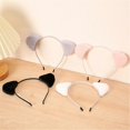 thumbnail image 4 of Fashionable Ear Headband Soft Hairpieces for Women Girl Cute Hair Accessories Add a Touch of Cuteness to Your Look White, 4 of 4