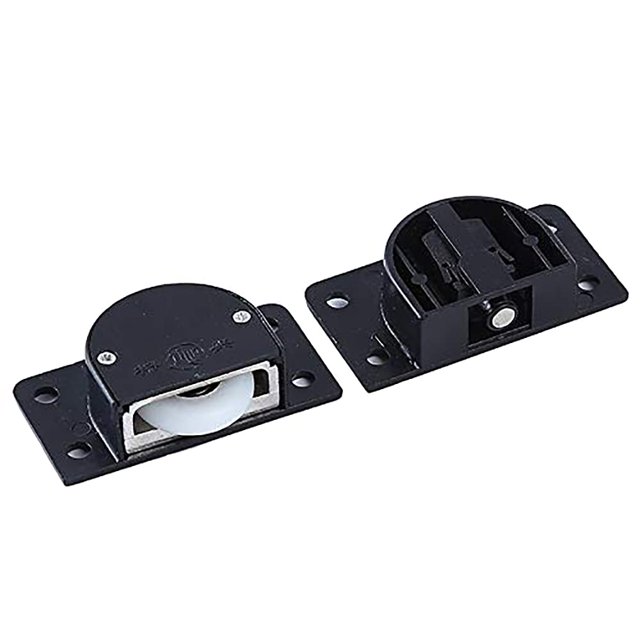 Aomxay Herrajes para puertas corredizas de gabinetes Adecuado para puertas de armarios Puertas de armarios Puertas corredizas Hardware Poleas Poleas silenciosas Puertas de armarios Paneles corredizos