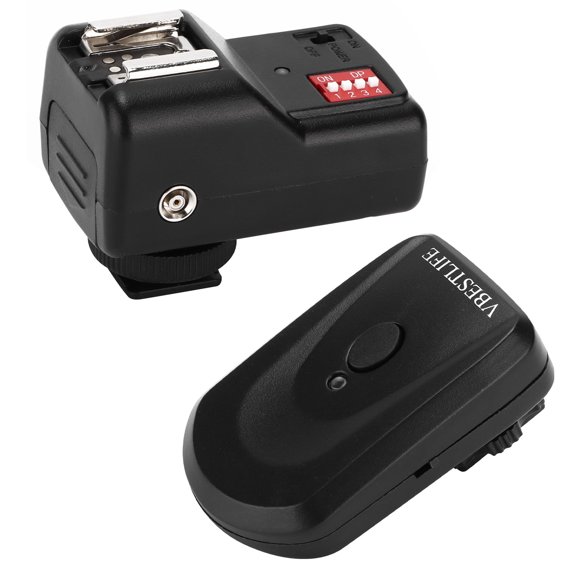 Disparador de flash remoto inalámbrico de 16 canales, VBESTLIFE PT‑16GY Disparador de flash por radio de 16 canales Disparador de flash Speedlite remoto inalámbrico Probado y confiable