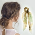 thumbnail image 2 of Unique Bargains 1 Pc Grace Pastoral Style Hair Ties Hair Bands Yellow, 2 of 5