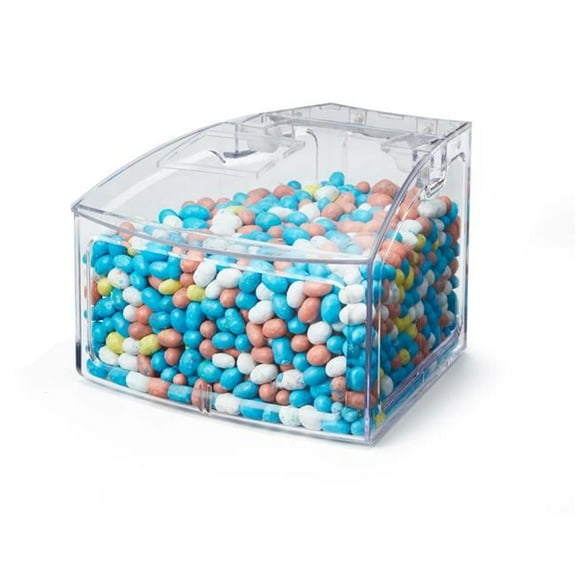 Rosseto SA131 1.5 gal Clear Scoop Bin with Scoop