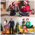 thumbnail image 2 of 6 Pairs Christmas Compression Socks for Women & Men Circulation 15-20 mmHg - Better Blood Flow, Swelling , Best Support for Medical, Running, Nursing,Christmas Gifts for Nurses Travel Pregnancy, 2 of 5
