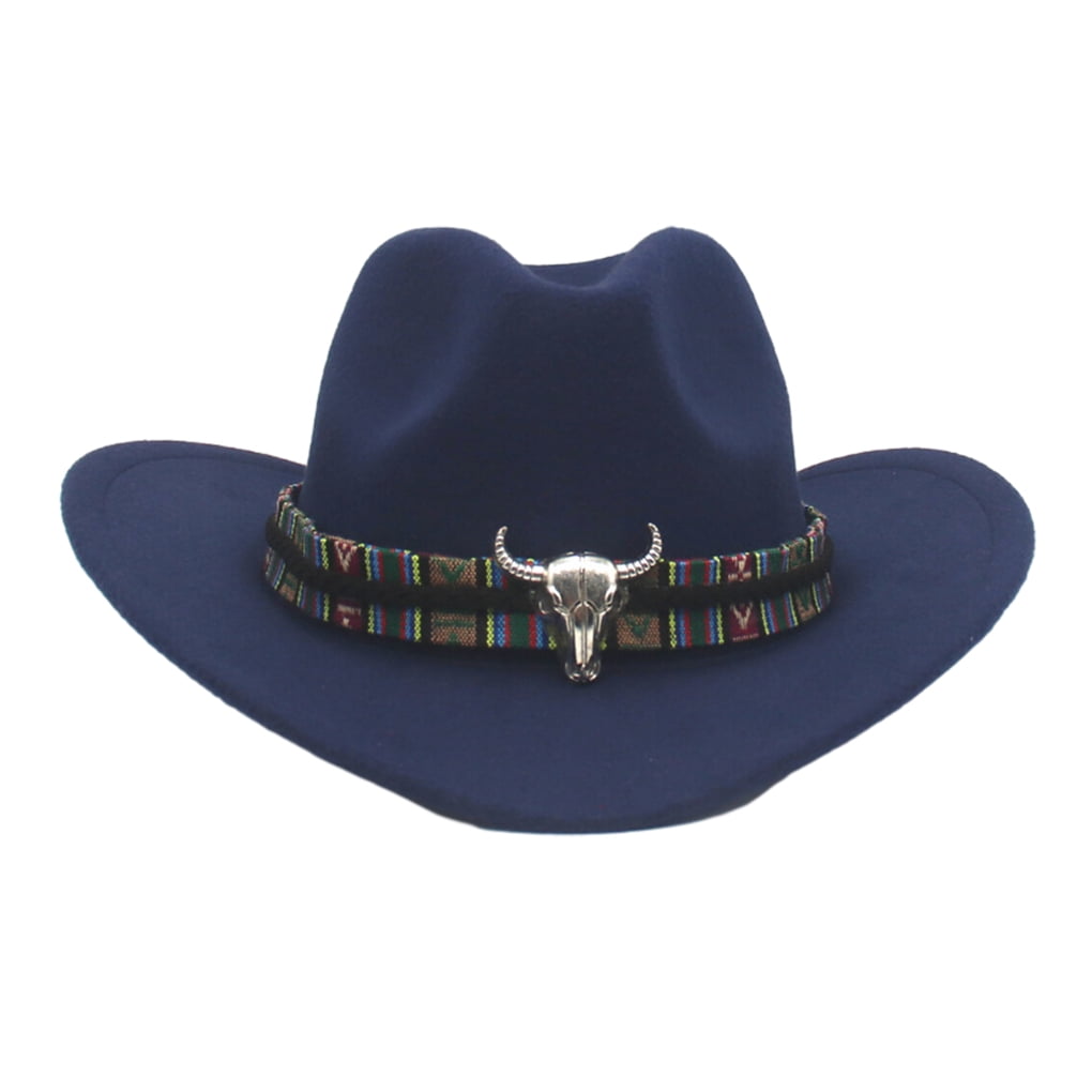 Maytalsory Formal Hat With Metal Cow Head Shade And Sun  display picture 3