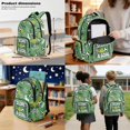 thumbnail image 3 of Xoenoiee Soccer Shoes Print 3 Pack Backpack for Boys Kids School Bag Set Lunch Box Pencil Case Teen Bookbag Elementary Kindergarten Preschool Hiking Daypack Back-to-School Gifts, 3 of 6
