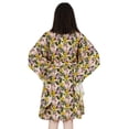 thumbnail image 4 of Moomaya Short Printed Kimono Kaftan For Women Turkish Kaftan Beachwear Bikini Cover Up, 4 of 7