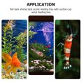 thumbnail image 5 of WRISTBIQUE 4Pcs Shrimp Feeder Transparent Suction Cup Technology 6.5x6.5cm for Aquarium Maintenance, 5 of 8