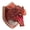 Red, variant on Red Dragon Head Wall Pendant Dinosaur Home Decoration Props wall art mounted sculpture Smoke Light Handmade