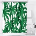 thumbnail image 1 of PANDACO Rideau de Douche en Tissu Tropical (72 Pouces x 72 Pouces), 1 of 4