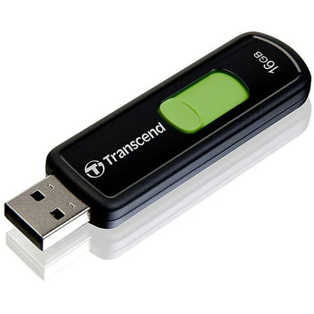 Transcend 16GB JetFlash 500 Flash Drive, Green