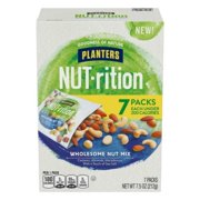 Planters NUT-rition Nut Mix Wholesome - 6 Pack 7.5 oz Package May Vary