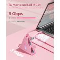 thumbnail image 2 of Hub USB 3.0 JoyReken FlyingVHUB 4 Puertos 5Gbps Cable 60cm para PC Mac y Consolas, 2 of 5