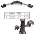 thumbnail image 4 of KEEP DIVING Correas de tacón de resorte de acero para aletas de buceo Cressi Mares (Negro S) Ehuebsd Para estrenar, 4 of 9