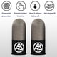 thumbnail image 4 of Glove dedo Pantalla táctil manga juego dedos Guantes la 20 PCS resistentes al sudor para PUBG Gamer Anti-Slip Breatable Gaming Mobile, 4 of 9