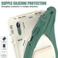 thumbnail image 7 of For Lenovo Tab M11/Tab K11 LTE/Xiaoxin Pad 2025 Case 11 inch, 360 Hand Strap, Shoulder Strap, Kickstand, Rugged Drop Protection, Emerald Green, 7 of 7